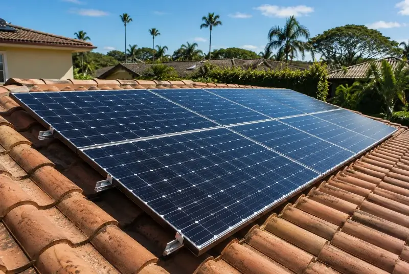 Installation de panneaux solaires à Vesancy